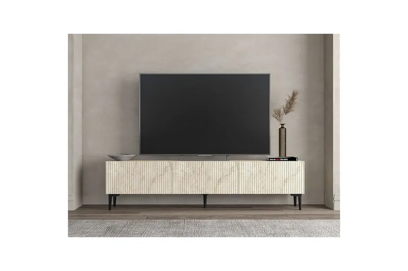 Elith Tv-bänk 180 cm - Travertine - Möbler - Tv möbel & mediamöbel - TV bänk & mediabänk