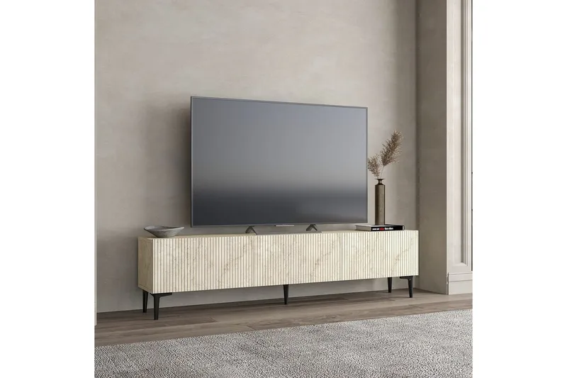 Elith Tv-bänk 180 cm - Travertine - Möbler - Tv möbel & mediamöbel - TV bänk & mediabänk