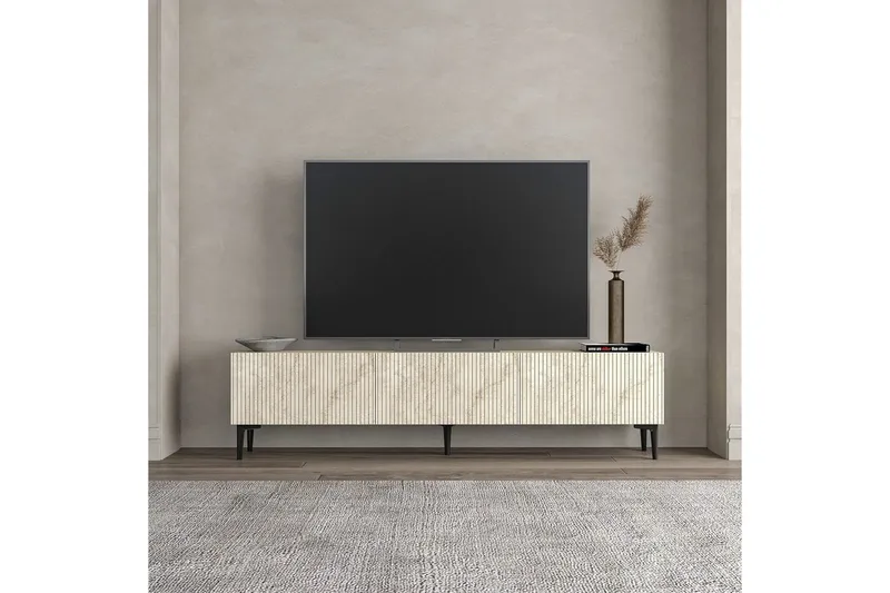 Elith Tv-bänk 180 cm - Travertine - Möbler - Tv möbel & mediamöbel - TV bänk & mediabänk