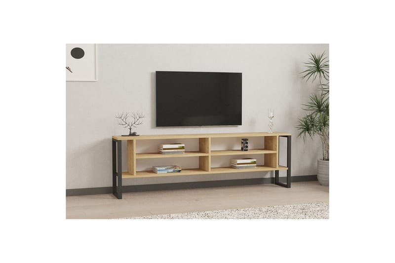 Elvorn Tv-bänk 160 cm - Blå - Möbler - Tv möbel & mediamöbel - TV bänk & mediabänk