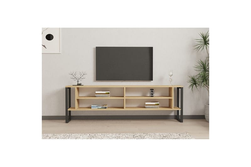 Elvorn Tv-bänk 160 cm - Blå - Möbler - Tv möbel & mediamöbel - TV bänk & mediabänk