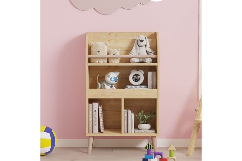 Elyric Bokhylla 60 cm - Ek - Förvaring - Hylla - Bokhylla