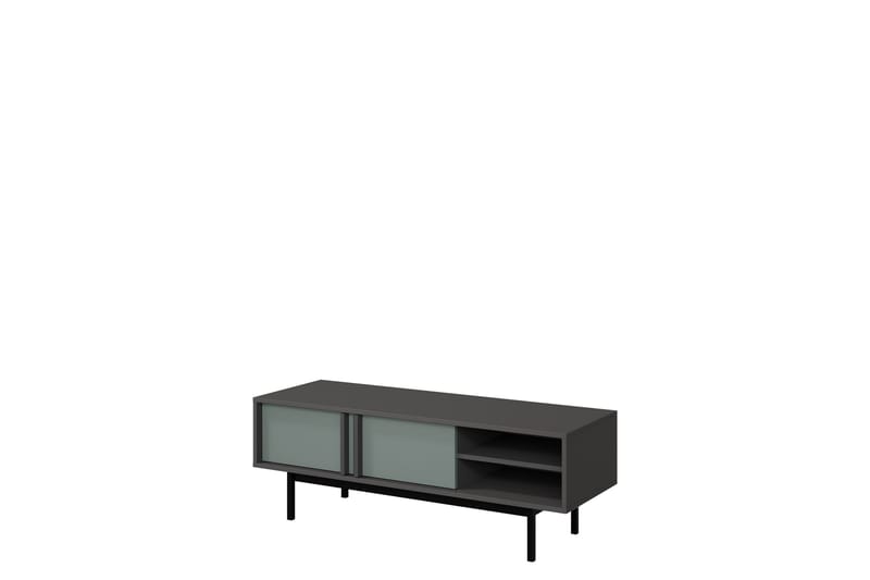 Farshian Tv-bänk 123x43 cm - Grå/Grön - Möbler - Tv möbel & mediamöbel - TV bänk & mediabänk