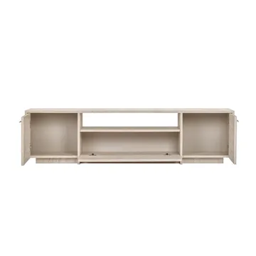 Farvik TV-bänk med Förvaring 180x46x35 cm - Travertin - Möbler - Tv möbel & mediamöbel - TV bänk & mediabänk