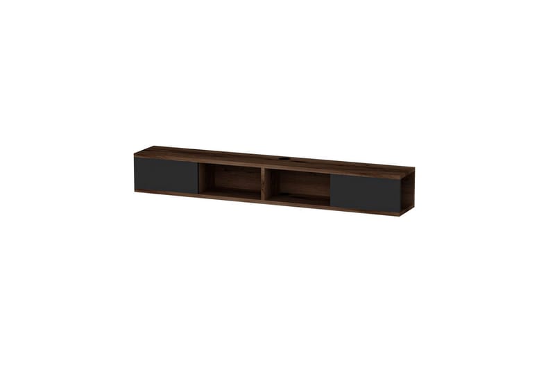 Faval Tv-bänk 140 cm, Valnöt/Antracit