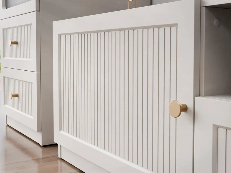 Fayric Tv-bänk 180 cm - Beige - Möbler - Tv möbel & mediamöbel - TV bänk & mediabänk