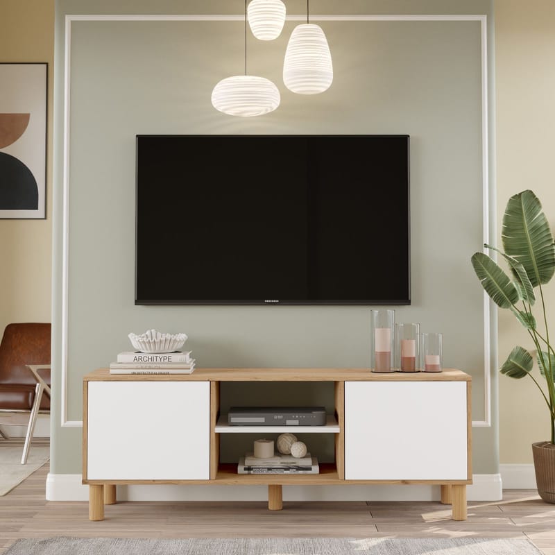 Fento Tv-Bänk 160 cm - Möbler - Tv möbel & mediamöbel - TV bänk & mediabänk