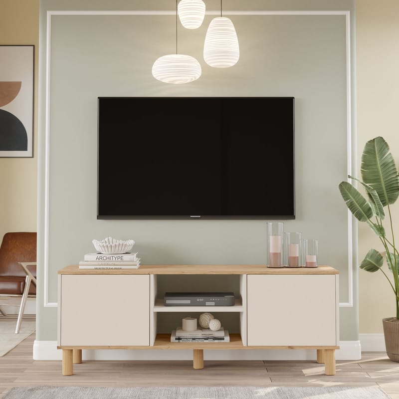 Fento Tv-Bänk 160 cm - Möbler - Tv möbel & mediamöbel - TV bänk & mediabänk