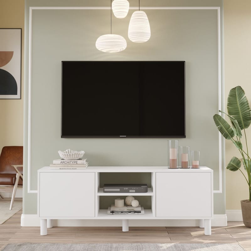 Fento Tv-Bänk 160 cm - Möbler - Tv möbel & mediamöbel - TV bänk & mediabänk