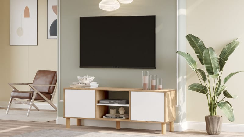 Fento Tv-Bänk 160 cm - Möbler - Tv möbel & mediamöbel - TV bänk & mediabänk