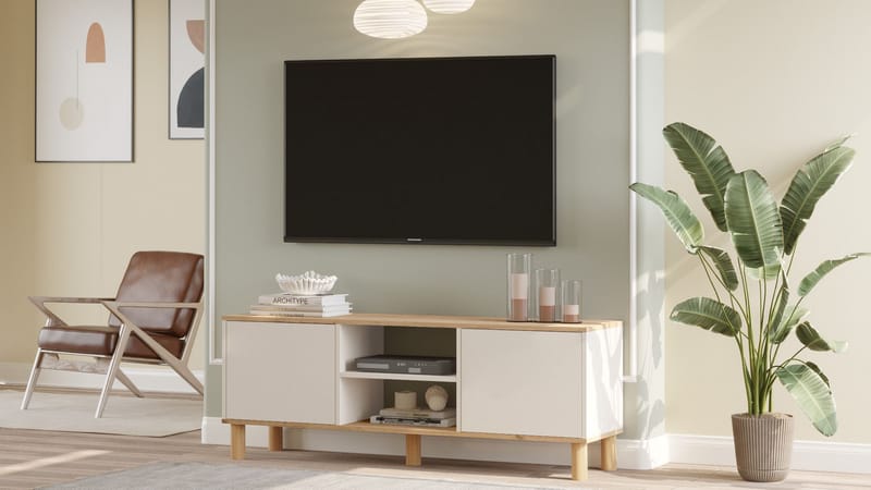 Fento Tv-Bänk 160 cm - Möbler - Tv möbel & mediamöbel - TV bänk & mediabänk