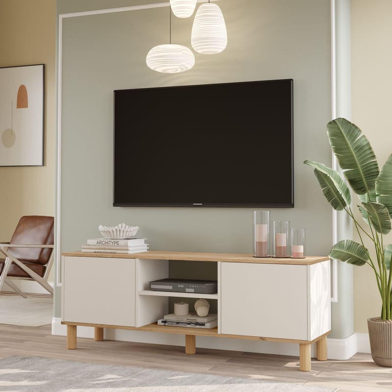 Fento Tv-Bänk 160 cm - Möbler - Tv möbel & mediamöbel - TV bänk & mediabänk
