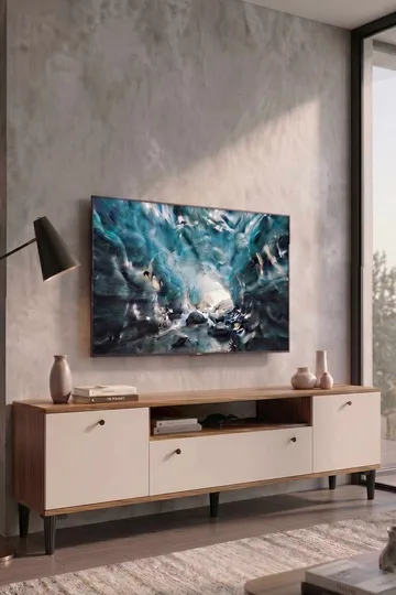 Fenvik TV-bänk 180x55x44,5 cm - Valnöt - Möbler - Tv möbel & mediamöbel - TV bänk & mediabänk