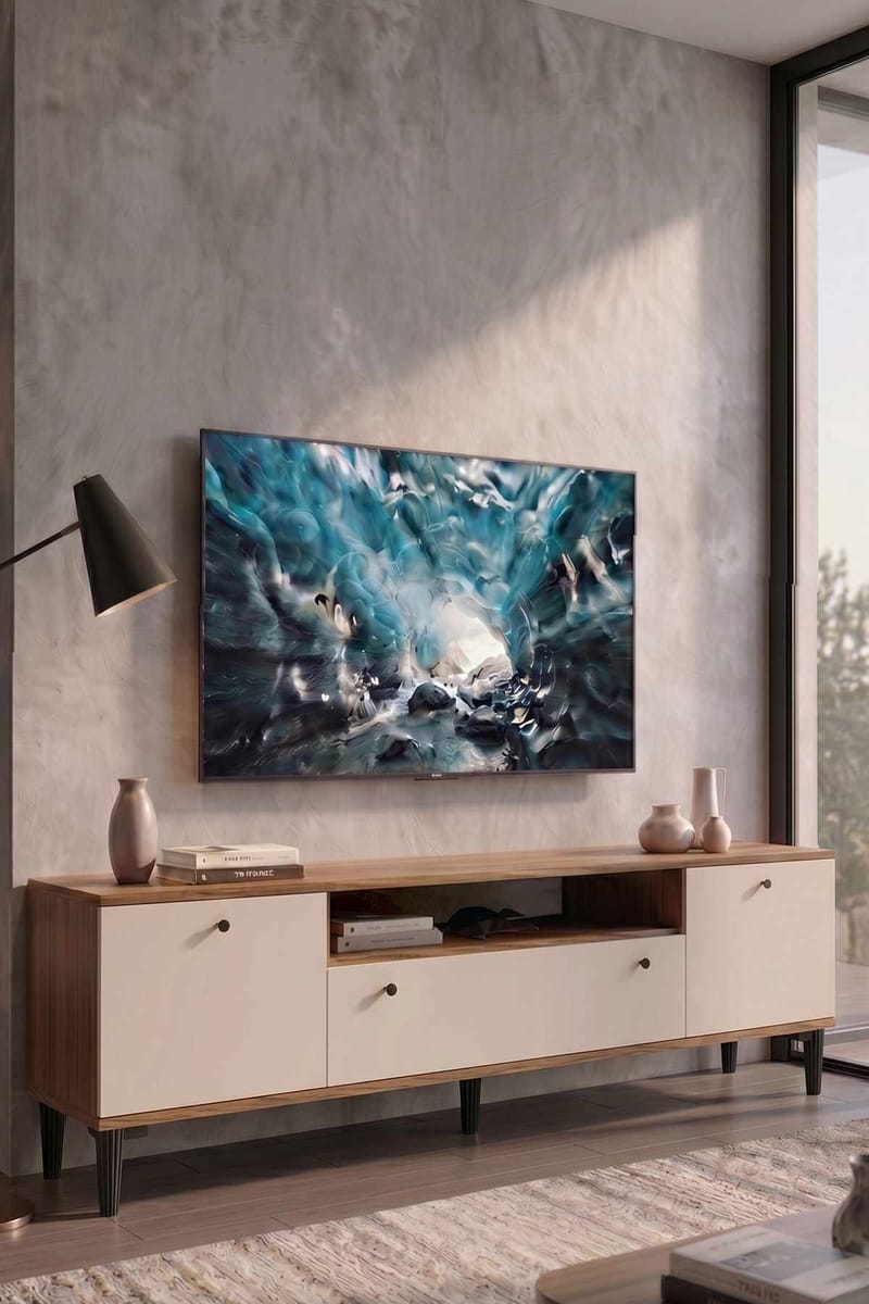Fenvik TV-bänk 180x55x44,5 cm - Valnöt - Möbler - Tv möbel & mediamöbel - TV bänk & mediabänk