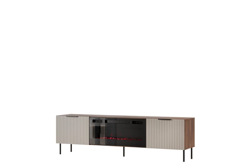 Fiesta Tv-bänk 181x42 cm - Brun/Beige - Möbler - Tv möbel & mediamöbel - TV bänk & mediabänk