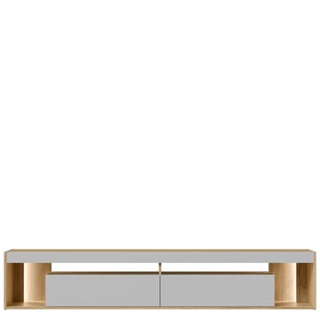 Fiorea Tv-bänk 200 cm - Brun och grå - Möbler - Tv möbel & mediamöbel - TV bänk & mediabänk