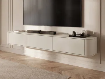 Fjora Tv-bänk 200 cm - Beige - Möbler - Tv möbel & mediamöbel - TV bänk & mediabänk