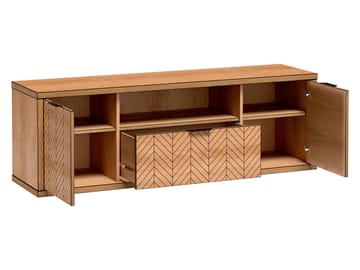 Fonti Tv Bänk 159 cm i Trä - Brun - Möbler - Tv möbel & mediamöbel - TV bänk & mediabänk