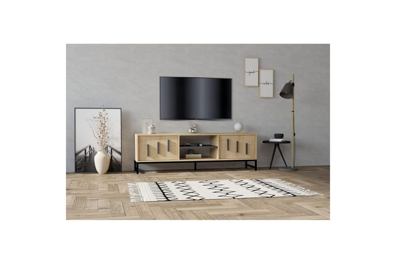 Form Tv-bänk 160 cm - Natur - Möbler - Tv möbel & mediamöbel - TV bänk & mediabänk