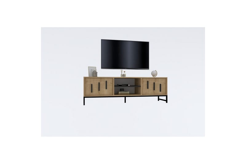 Form Tv-bänk 160 cm - Natur - Möbler - Tv möbel & mediamöbel - TV bänk & mediabänk
