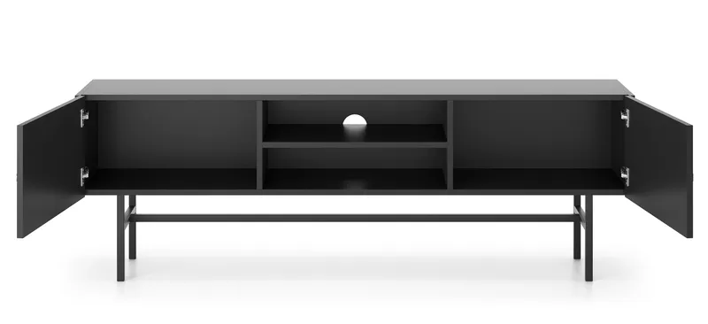 Francisca Tv-bänk 155 cm - Svart - Möbler - Tv möbel & mediamöbel - TV bänk & mediabänk