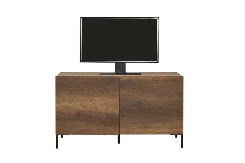 Galnor Tv-bänk 120 cm - Mediumfärgat trä - Möbler - Tv möbel & mediamöbel - TV bänk & mediabänk