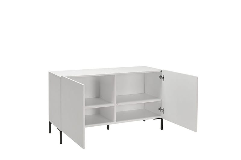 Galnor Tv-bänk 120 cm - Vit - Möbler - Tv möbel & mediamöbel - TV bänk & mediabänk