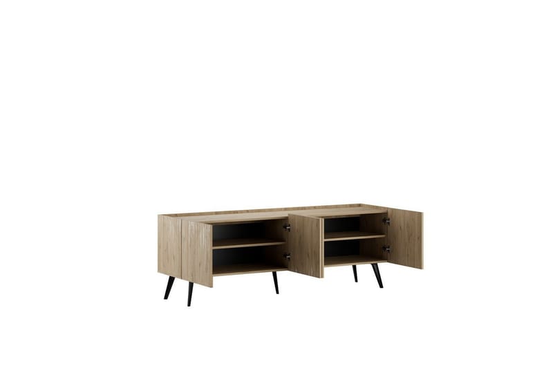 Galnor Tv-bänk 180 cm - Natural - Möbler - Tv möbel & mediamöbel - TV bänk & mediabänk