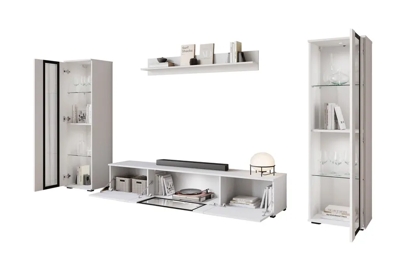 Gamal Tv-möbelset - Beige - Möbler - Tv möbel & mediamöbel - TV-möbelset