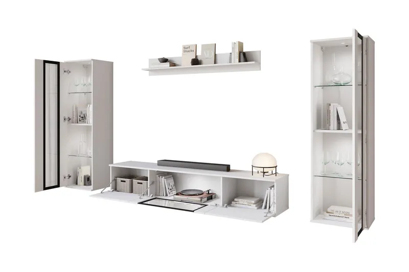 Gamal Tv-möbelset - Beige - Möbler - Tv möbel & mediamöbel - TV-möbelset