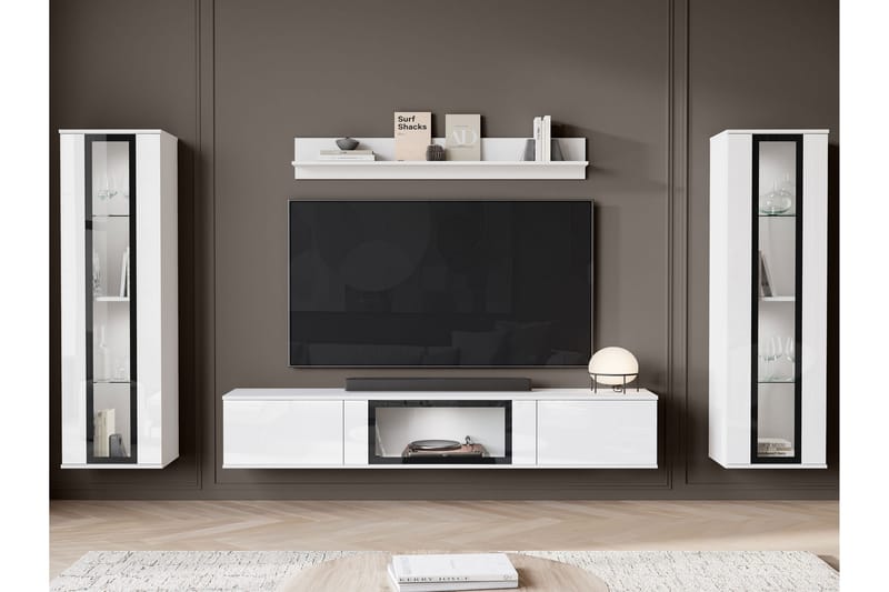 Gamal Tv-möbelset - Beige - Möbler - Tv möbel & mediamöbel - TV-möbelset