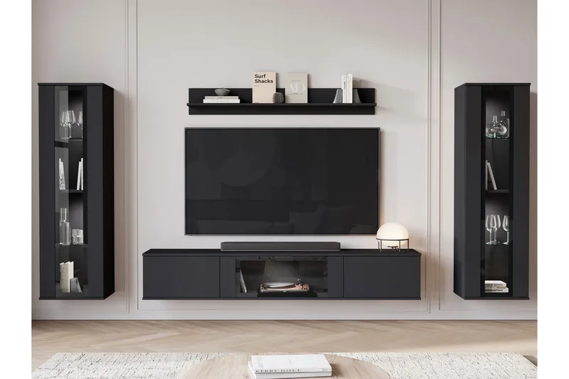 Gamal Tv-möbelset, Grå