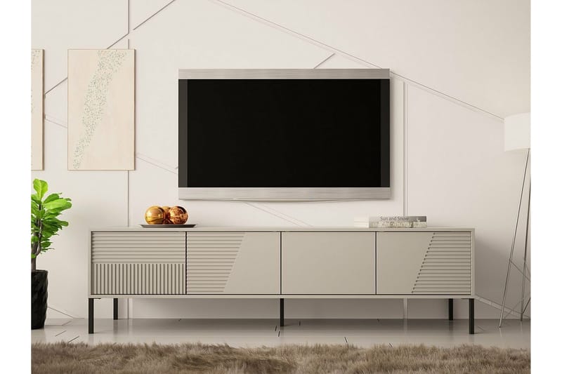 Glenndale Tv-skåp 190 cm - Cashmere - TV skåp