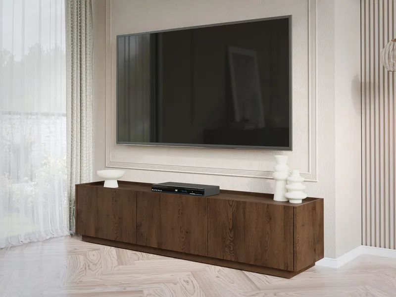 Glenor TV-bänk 170x37 cm - Baltic Storm - Möbler - Tv möbel & mediamöbel - TV bänk & mediabänk