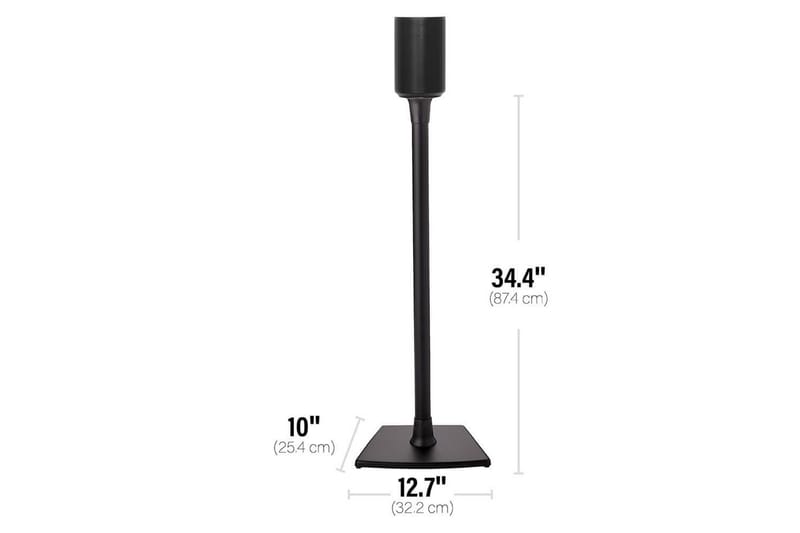 Golvstativ Sanus för Sonos ERA 100 - Svart - Möbler - Tv möbel & mediamöbel - Mediastativ & väggfäste