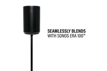Golvstativ Sanus för Sonos ERA 100 - Svart - Möbler - Tv möbel & mediamöbel - Mediastativ & väggfäste