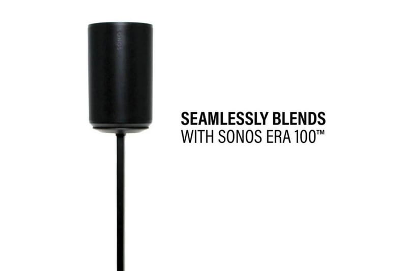 Golvstativ Sanus för Sonos ERA 100 - Svart - Möbler - Tv möbel & mediamöbel - Mediastativ & väggfäste