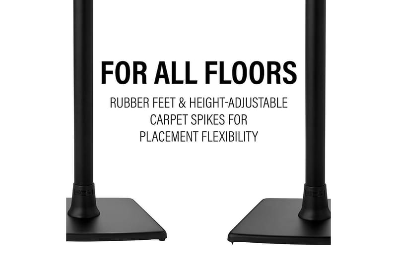 Golvstativ Sanus för Sonos ERA 100 - Svart - Möbler - Tv möbel & mediamöbel - Mediastativ & väggfäste