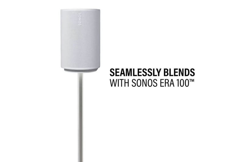 Golvstativ Sanus för Sonos ERA 100 Vit, Justerbart stativ - Vit, Justerbart stativ - Möbler - Tv möbel & mediamöbel - Mediastativ & väggfäste