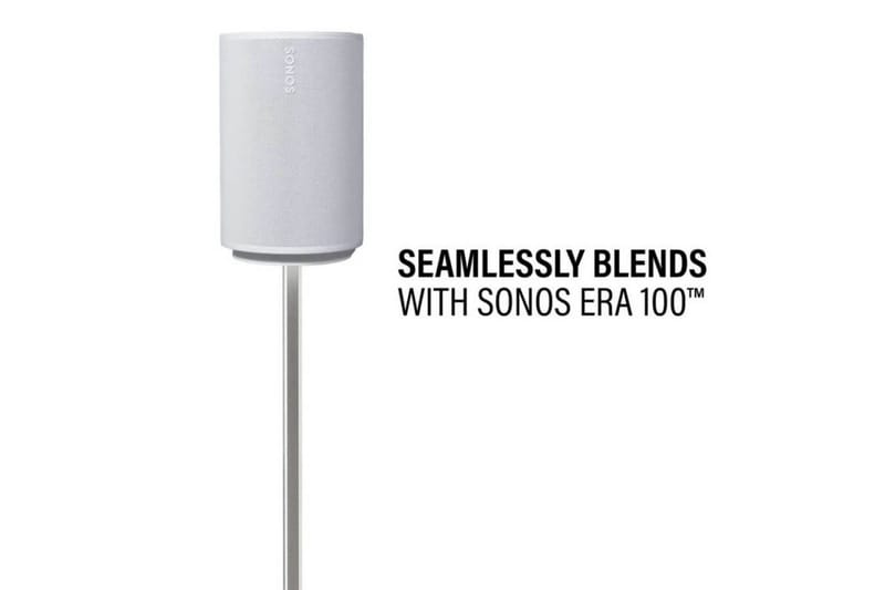Golvstativ Sanus för Sonos ERA 100 - Vit - Möbler - Tv möbel & mediamöbel - Mediastativ & väggfäste