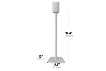 Golvstativ Sanus för Sonos ERA 100 - Vit - Möbler - Tv möbel & mediamöbel - Mediastativ & väggfäste