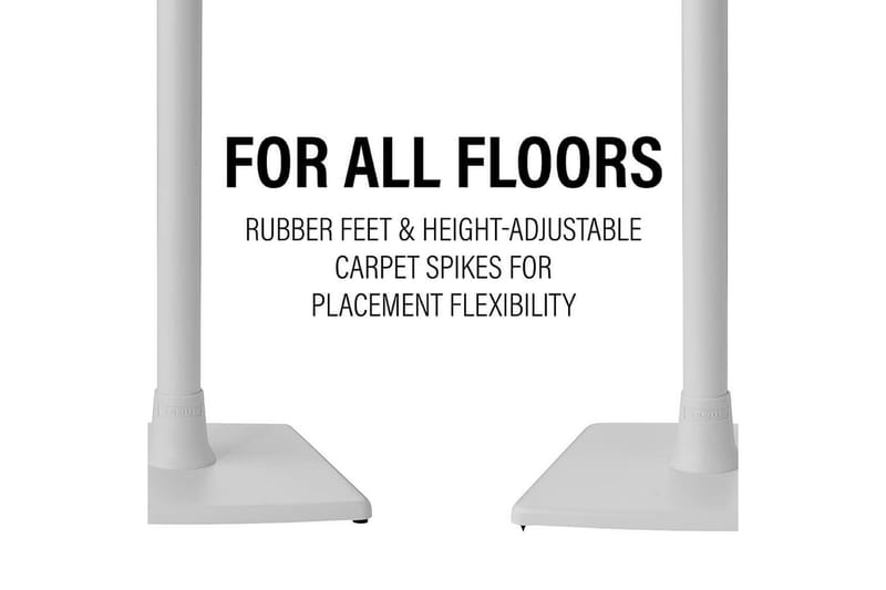 Golvstativ Sanus för Sonos ERA 100 - Vit - Möbler - Tv möbel & mediamöbel - Mediastativ & väggfäste