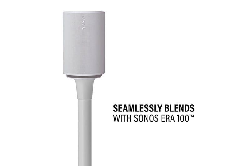 Golvstativ Sanus för Sonos ERA 100 - Vit - Möbler - Tv möbel & mediamöbel - Mediastativ & väggfäste