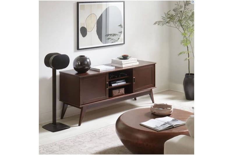 Golvstativ Sanus för Sonos ERA 300 2 Delar - Svart - Möbler - Tv möbel & mediamöbel - Mediastativ & väggfäste