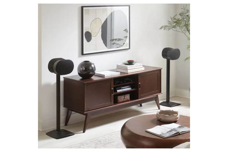 Golvstativ Sanus för Sonos ERA 300 2 Delar - Svart - M öbler - Tv möbel & mediamöbel - Mediastativ & väggfäste