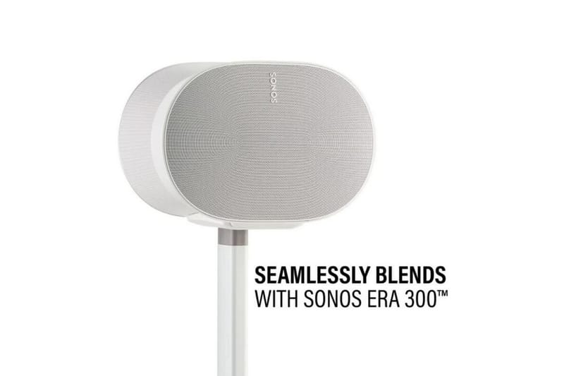 Golvstativ Sanus för Sonos ERA 300 2 Delar Vit, Fast stativ - Vit, Fast stativ - Möbler - Tv möbel & mediamöbel - Mediastativ & väggfäste