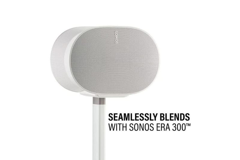 Golvstativ Sanus för Sonos ERA 300 2 Delar - Vit - Möbler - Tv möbel & mediamöbel - Mediastativ & väggfäste