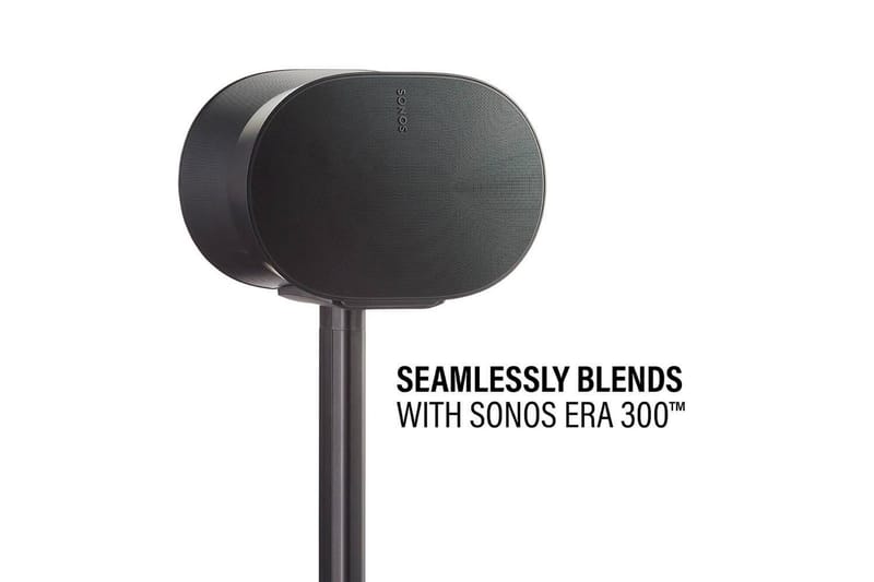 Golvstativ Sanus för Sonos ERA 300 Svart, Fast stativ - Svart, Fast stativ - Möbler - Tv möbel & mediamöbel - Mediastativ & väggfäste