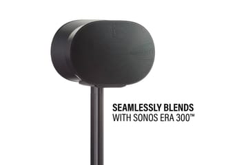 Golvstativ Sanus för Sonos ERA 300 - Svart - Möbler - Tv möbel & mediamöbel - Mediastativ & väggfäste