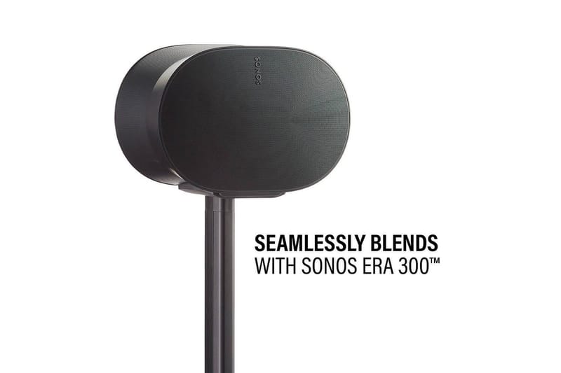 Golvstativ Sanus för Sonos ERA 300 - Svart - Möbler - Tv möbel & mediamöbel - Mediastativ & väggfäste